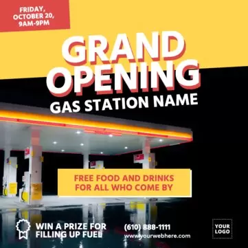 Edit a gas station template