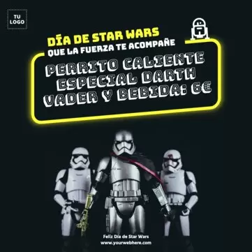 Edita un póster de Star Wars