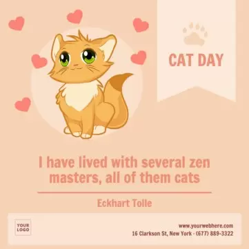 Edit a Cat Day design