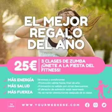 Edita un flyer de Zumba