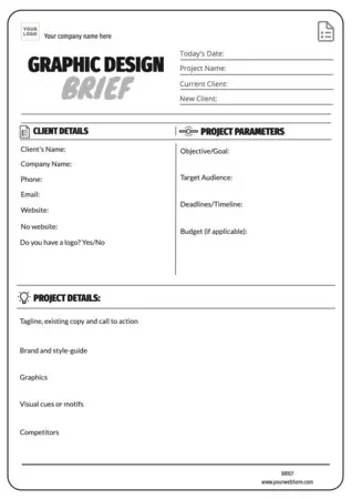 Een creatieve briefing bewerken