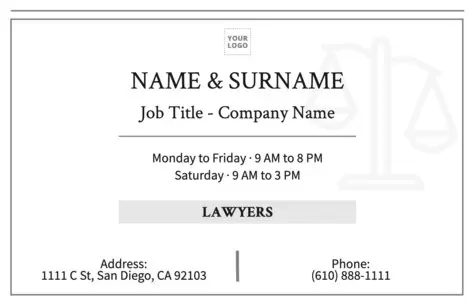 Edit a law office flyer