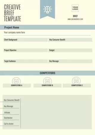 Een creatieve briefing bewerken