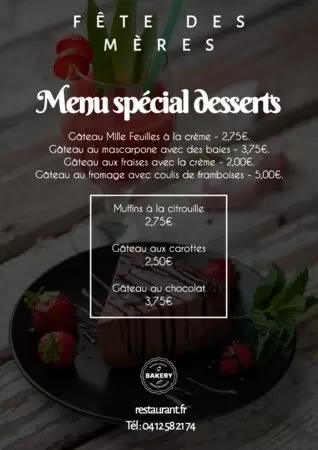 Modifier un modèle de fête des mères