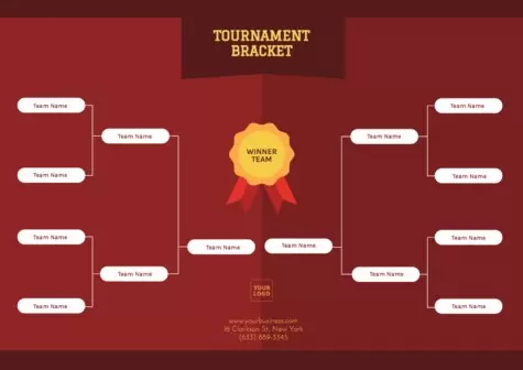 Edit a tournament bracket