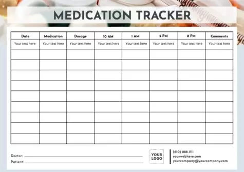 Modifica una tabella dei farmaci da assumere