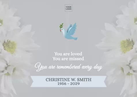 Edit an obituary card