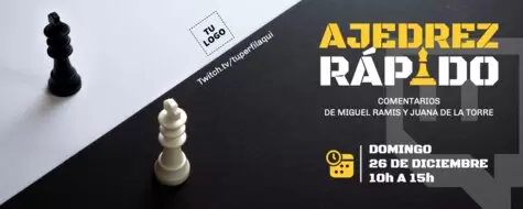 Edita un anuncio para torneos de ajedrez