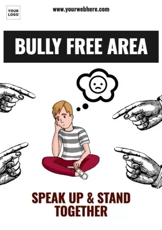 Modifica un poster anti-bullismo