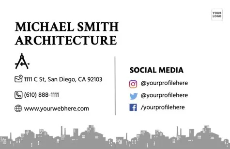 Edit a poster for architecture services