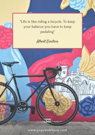 Edit a mountain bike flyer