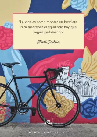 Edita un banner de Carrera de Bici