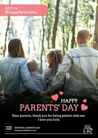 Modifier une affiche pour la Journée des parents