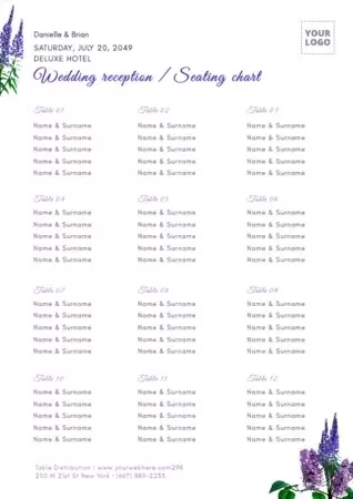 Edit a seating chart template