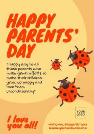 Edytuj plakat na Dzień Rodzica