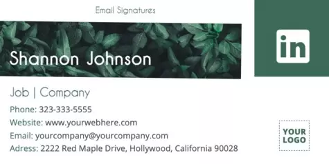 Edit an email signature