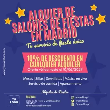 Edita un flyer de Pintar Caras