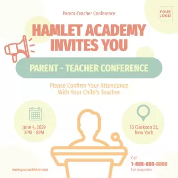 Modifica un volantino per gli incontri genitori-insegnanti