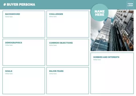 Editar um modelo de buyer persona