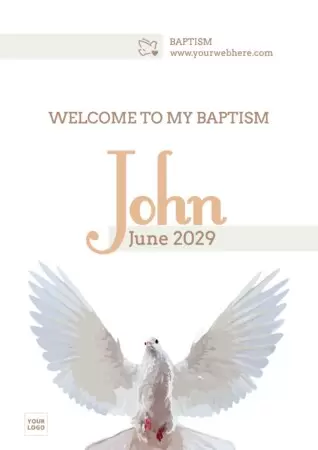 Edit a baptism banner