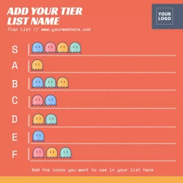 Modifier un modèle vierge de Tier List