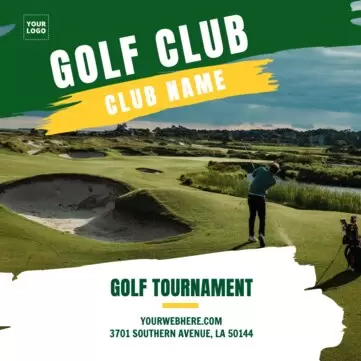 Bearbeite eine Golf Vorlage