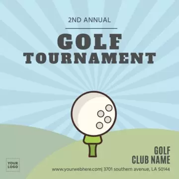 Bearbeite eine Golf Vorlage