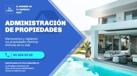 Edita un diseño de administrador de comunidades