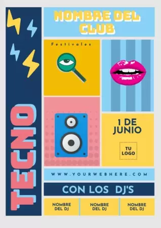 Edita un cartel de festival