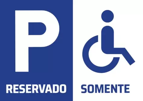 Editar um cartaz para pessoas com deficiência