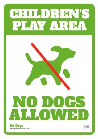 Modifica un cartello di divieto di accesso agli animali