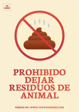 Edita un cartel de perros no