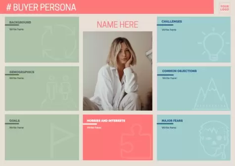 Bearbeite ein Buyer Persona Template