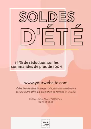 Modifier un modèle de message pour réseaux sociaux