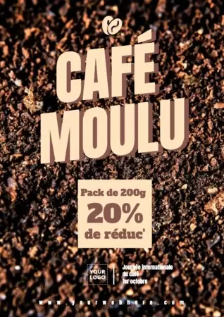 Modifier un design pour la Journée du Café