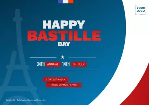 Edit a Bastille Day design