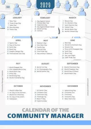 Customize your Community Manager calendar