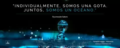 Edita un cartel con frases motivacionales