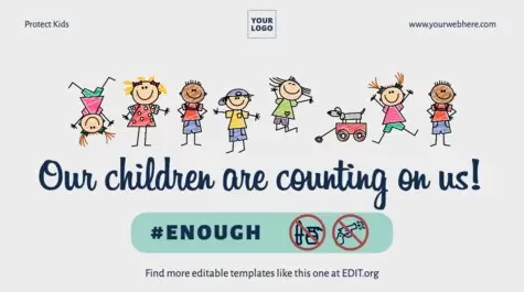 Edytuj plakat „Nie dla pistoletów”