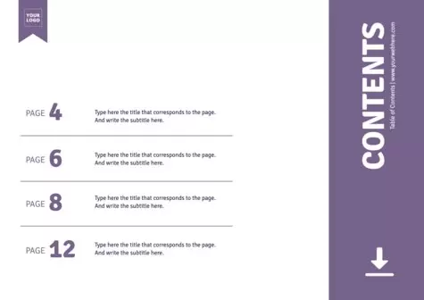 Een sjabloon voor een inhoudsopgave bewerken