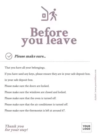 Edit an Airbnb house rules template