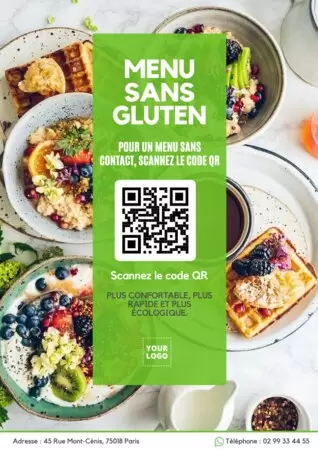 Modifier un panneau avec code QR