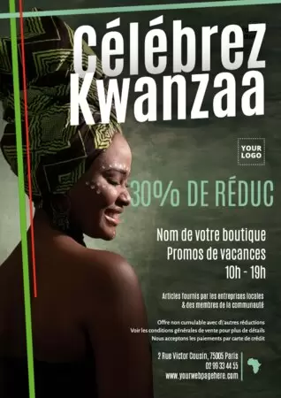 Modifier un design Kwanzaa