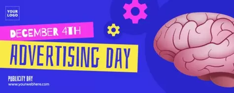 Bearbeite ein Design für den Werbetag