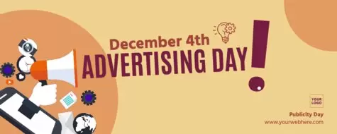 Bearbeite ein Design für den Werbetag