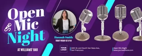Edit an Open Mic poster