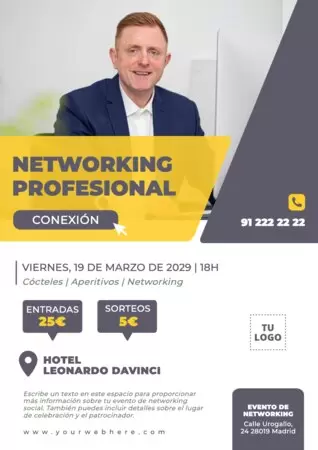 Edita un folleto de networking
