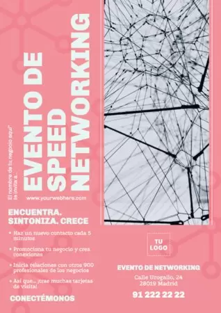 Edita un folleto de networking