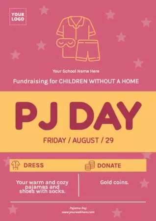 Edit a PJ Day banner