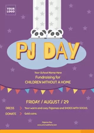 Edit a PJ Day banner